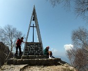 Cima e Passo del Fò dalla Cresta di Giumenta EEA il 6 aprile 2014 - FOTOGALLERY